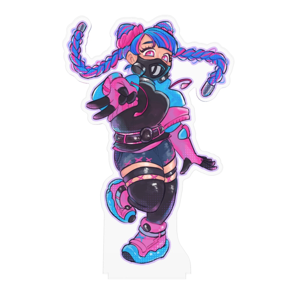 【OW2】メイネオンストリート・アクリルフィギュア