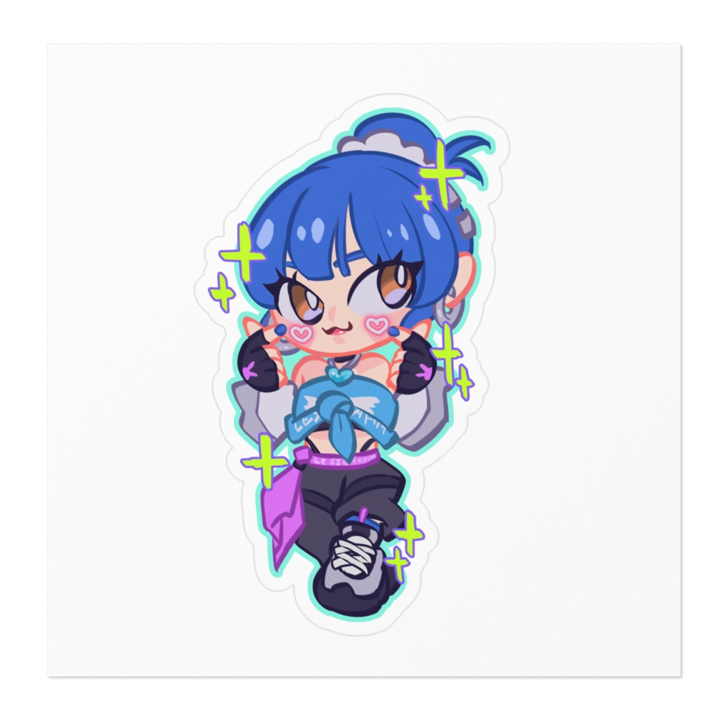 【OW2】D.VA・FEARLESSステッカー