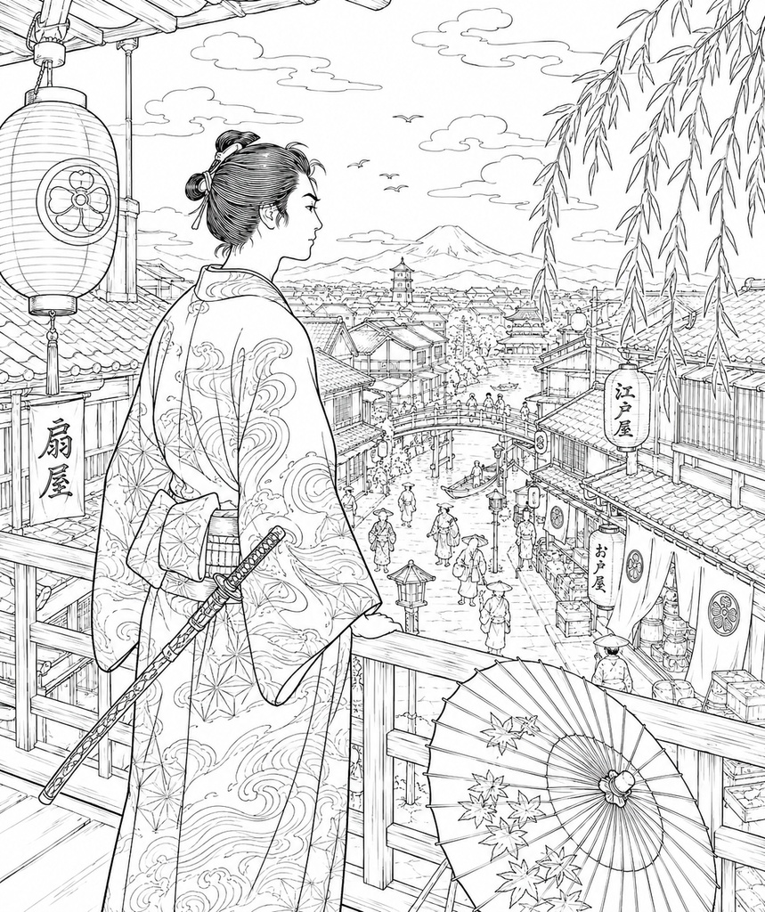 無料塗り絵②