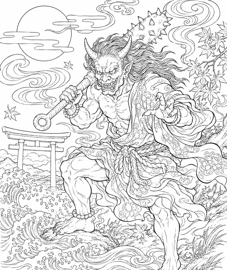 無料塗り絵④