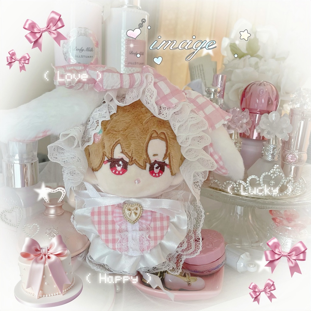 スタイ・ヘッドドレス 型紙