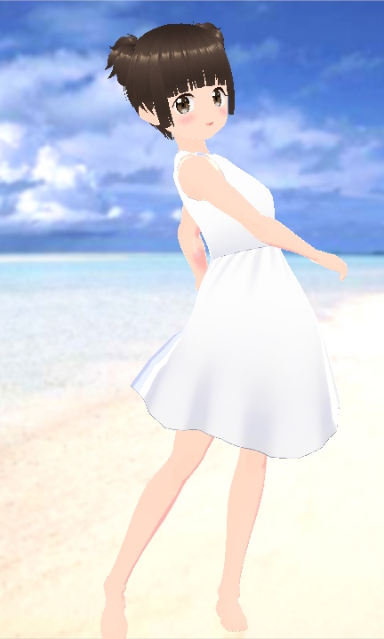 深海このかワンピースJC Ver.(VRMモデル)