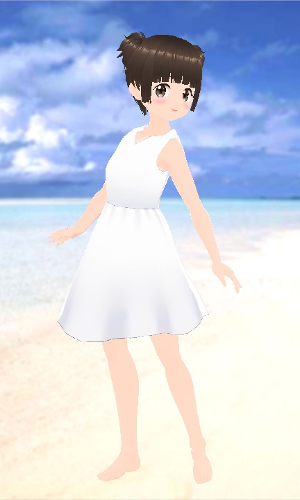 深海このかワンピースJC Ver.(VRMモデル)