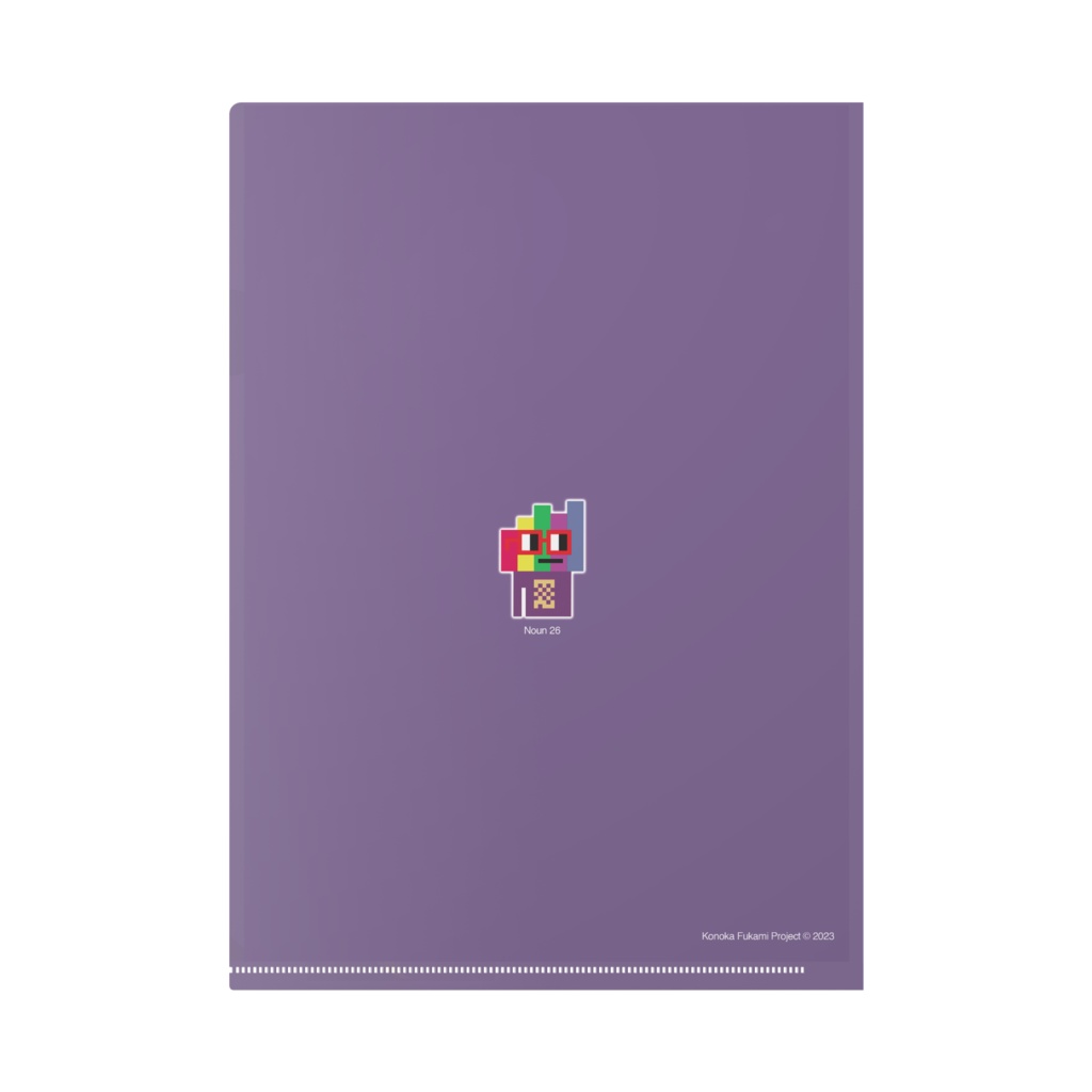 Nouns Girl クリアファイル(Noun 26)