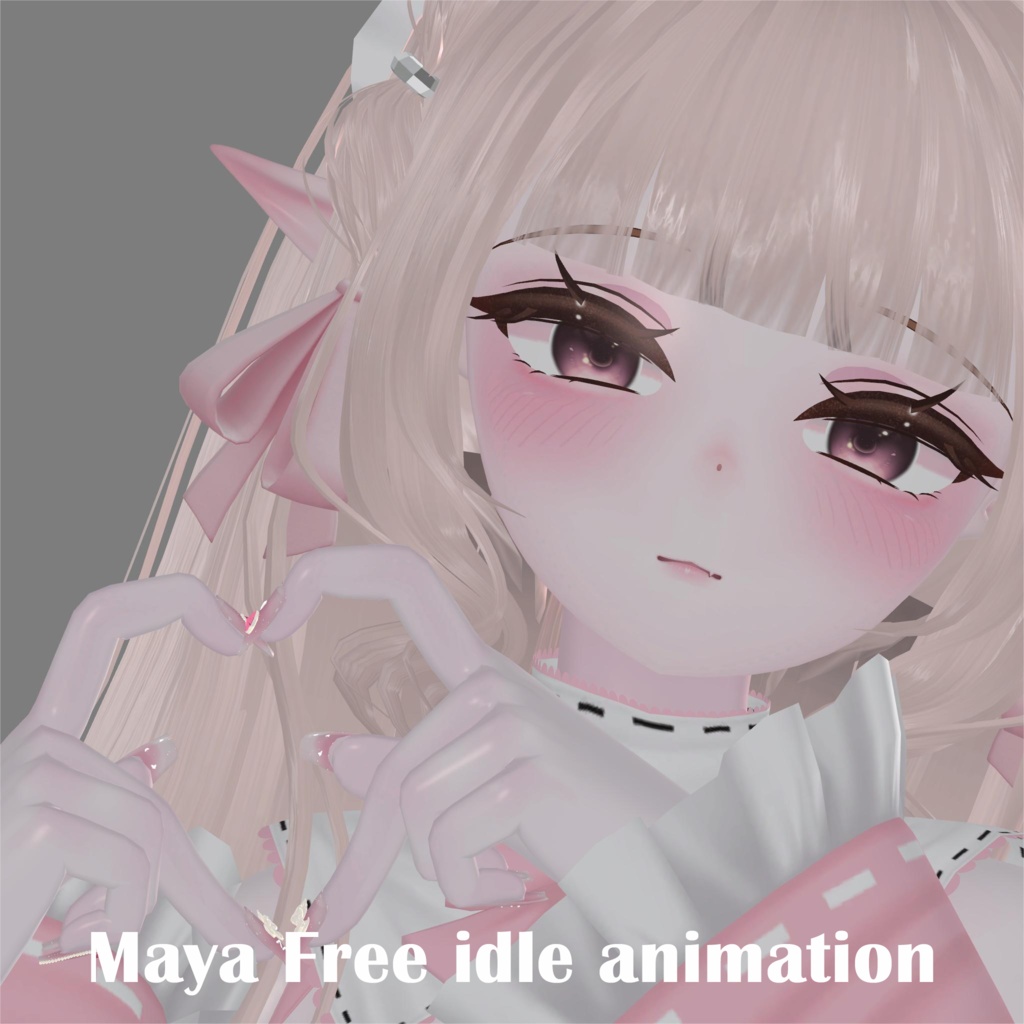 【舞夜/maya】Maya free facial animations_M01