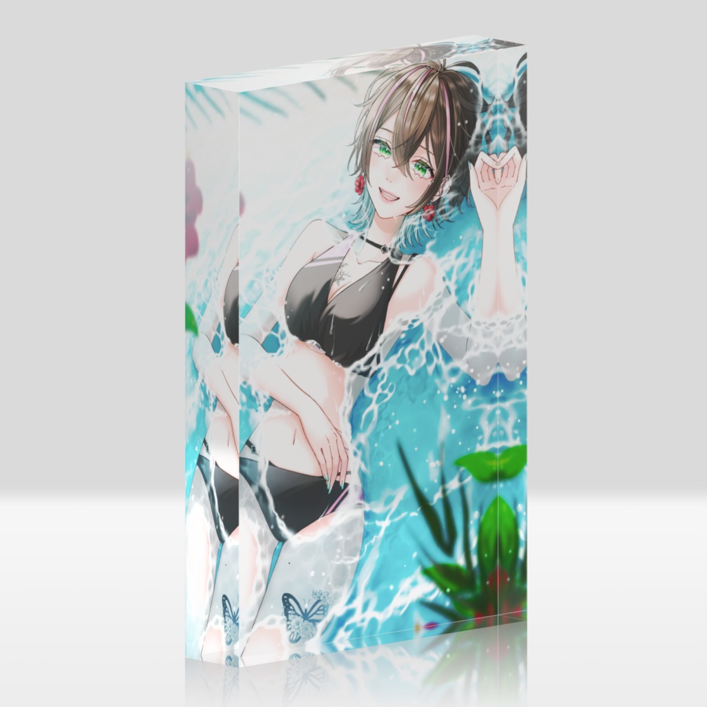 水着アクリルブロック