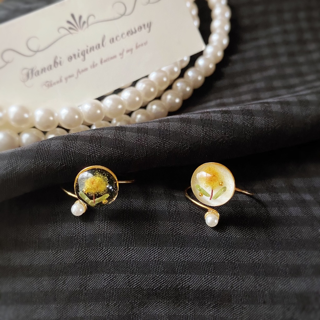 ミモザ*petit*フリーサイズ リング/指輪