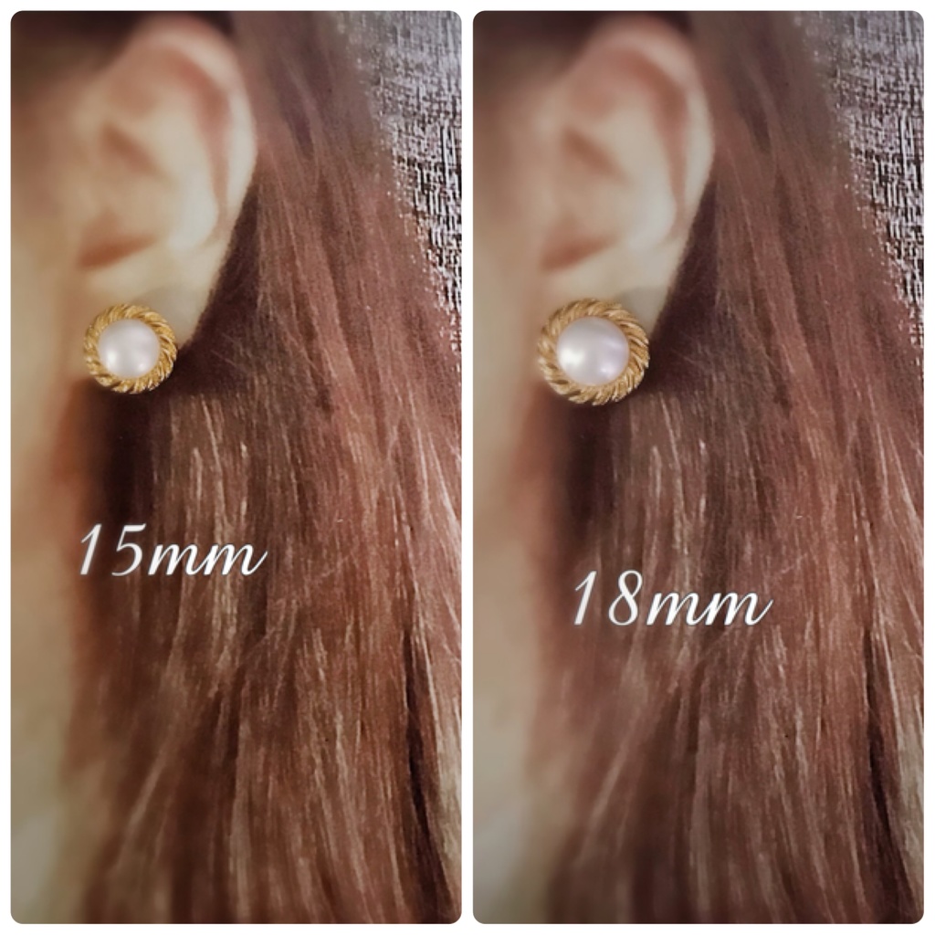 エレガント♡デザインパールピアス/イヤリング