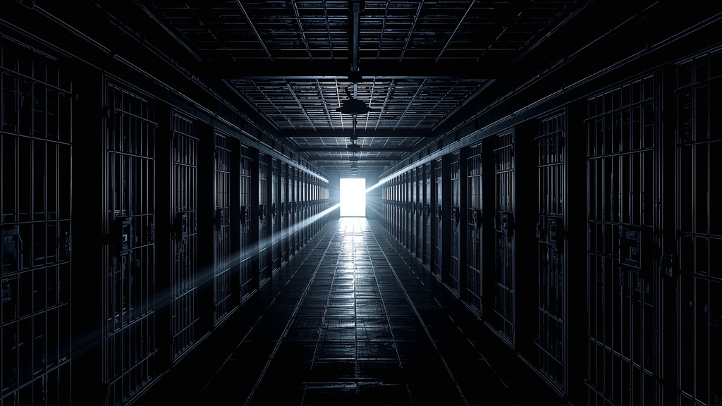 【同人背景200種|刑務所・警察署セット】線画(トーン有)+白下地 400枚|漫画・同人・サスペンス制作の時短に