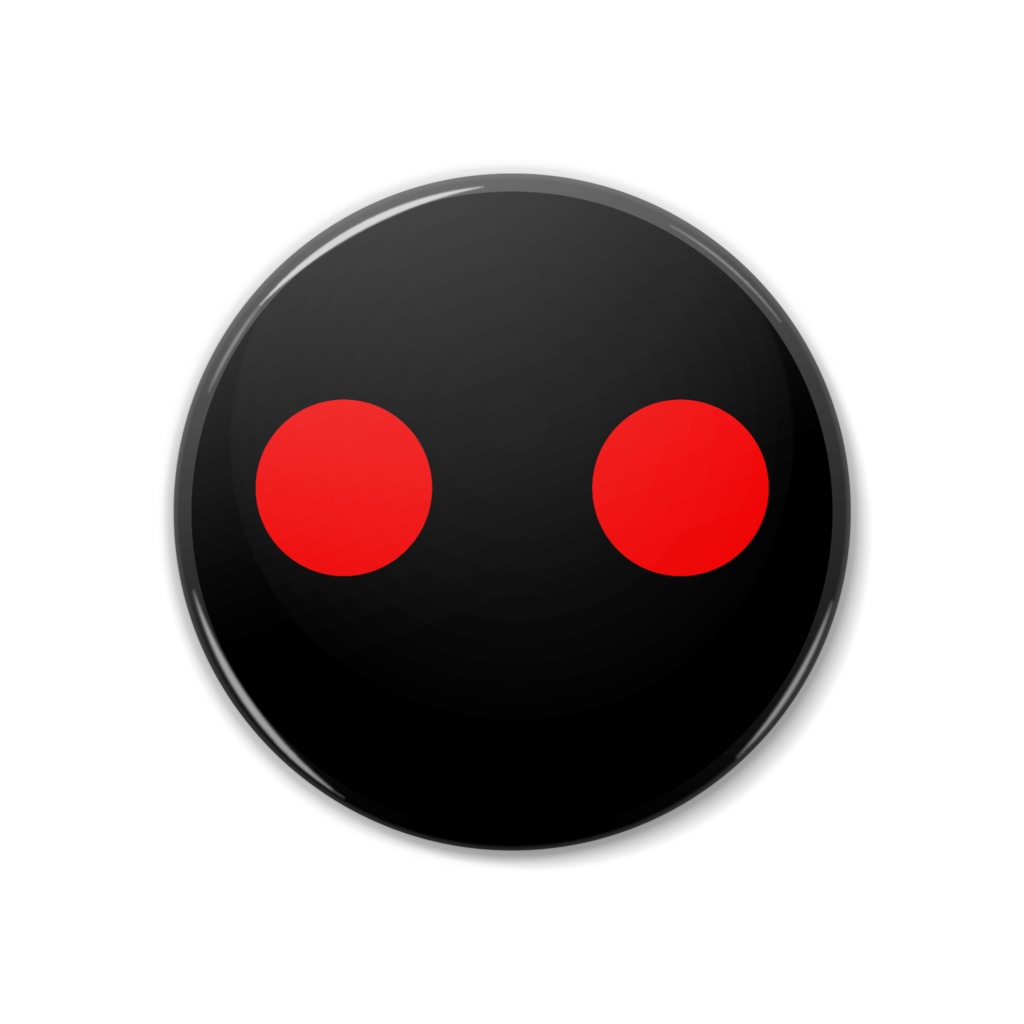 ドッペルゲンガー缶バッジ