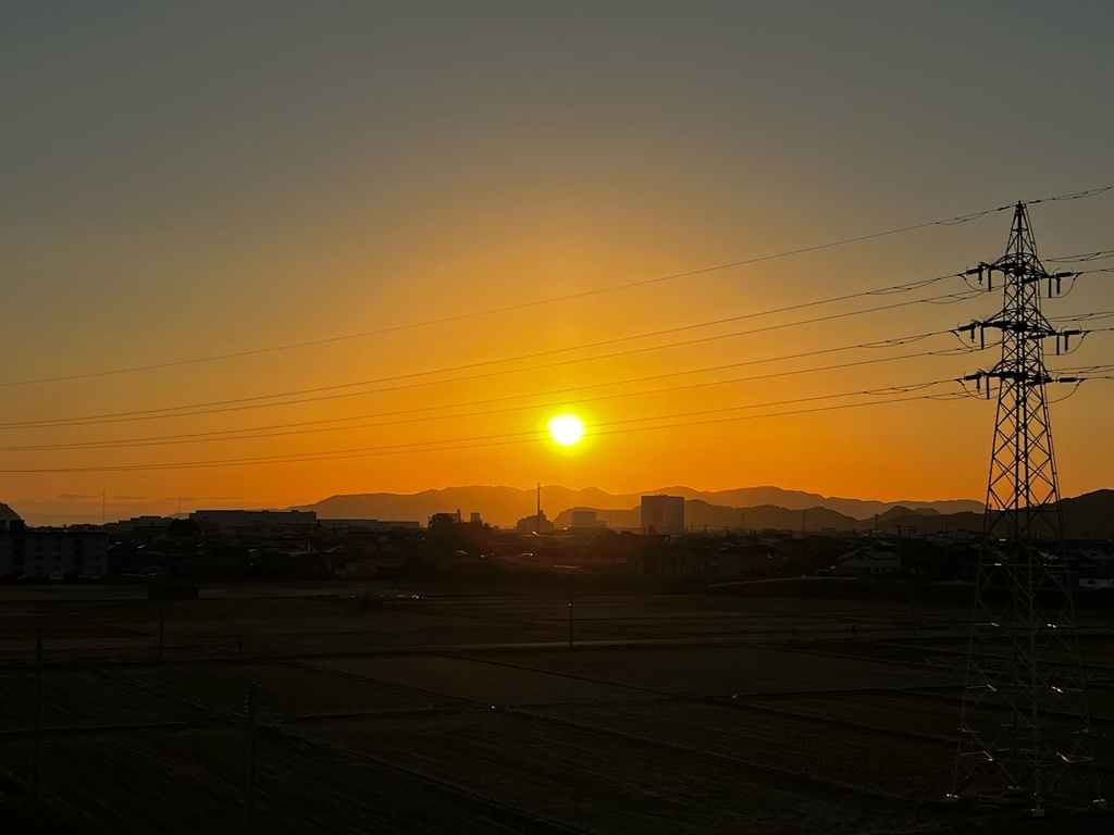 写真素材_11：夕陽