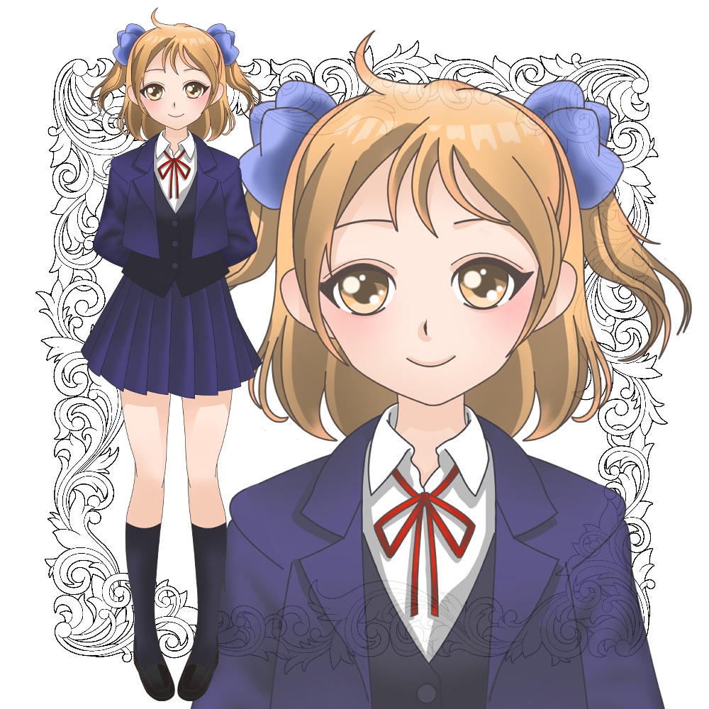 【IRIAM配信対応】制服を着た女の子