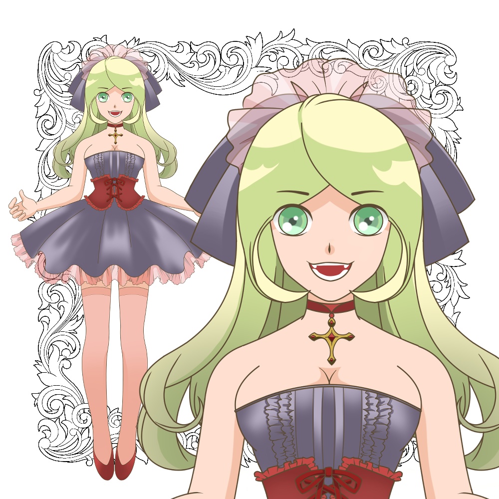 ［2D汎用モデル］POPなガール