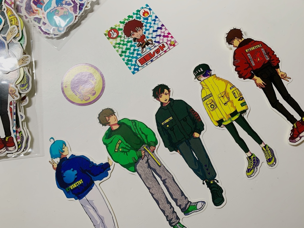 RYUSEITAIフレークシール