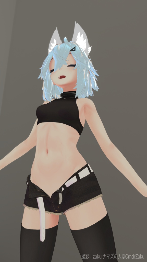 【メリノ用】腹筋肌テクスチャ5種