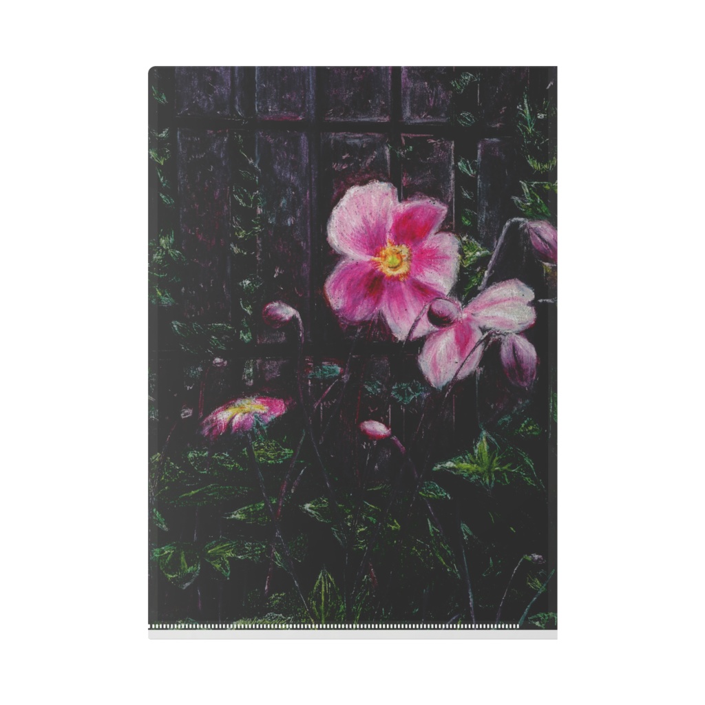 クリアファイルA4 秋明菊 by baden洋