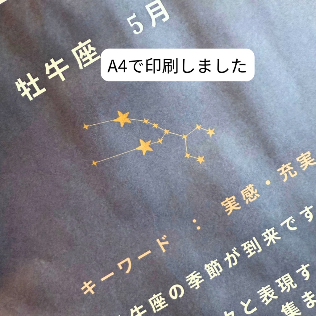 ♉【牡牛座】2026年 星と歩む12ヶ月ジャーナル(Taurus)PDF