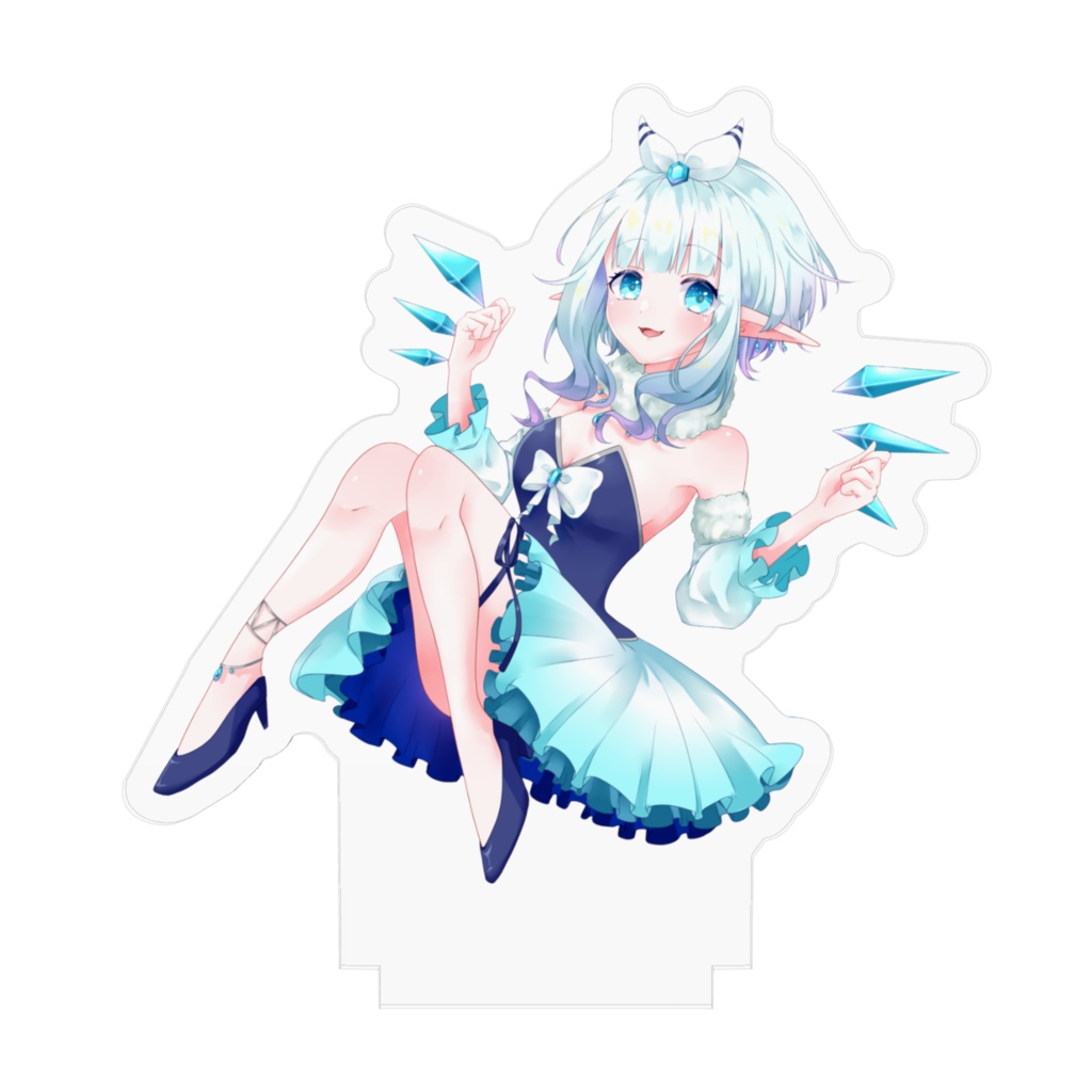 雪晴こふゆキービジュアルアクリルフィギュア