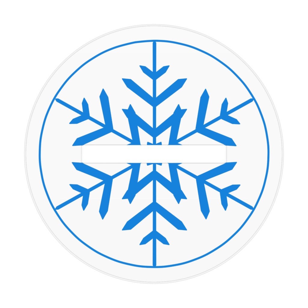 雪晴こふゆイラストアクリルフィギュア