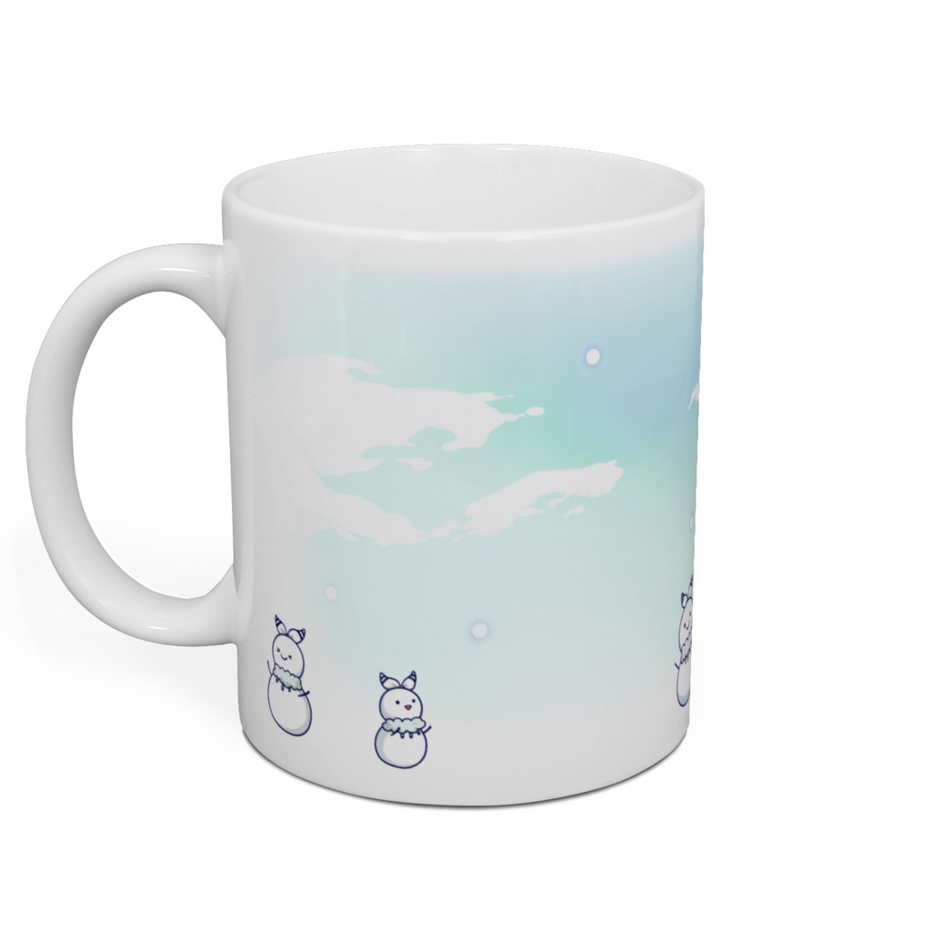 雪晴こふゆマグカップ
