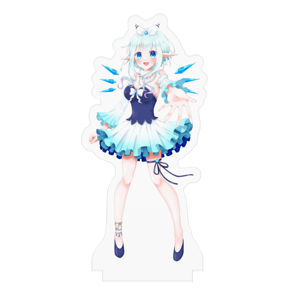 雪晴こふゆ新キービジュアルアクリルフィギュア