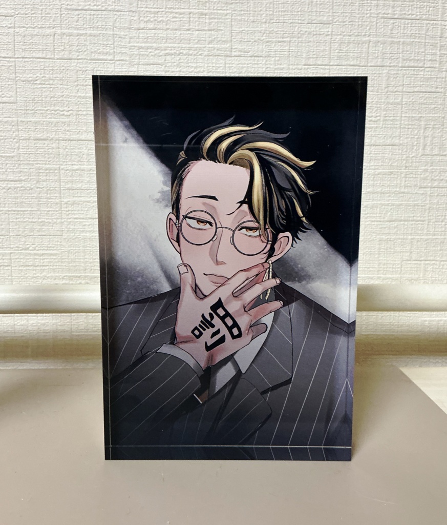 東京リベンジャーズ　幹部半間修二　アクリルブロック