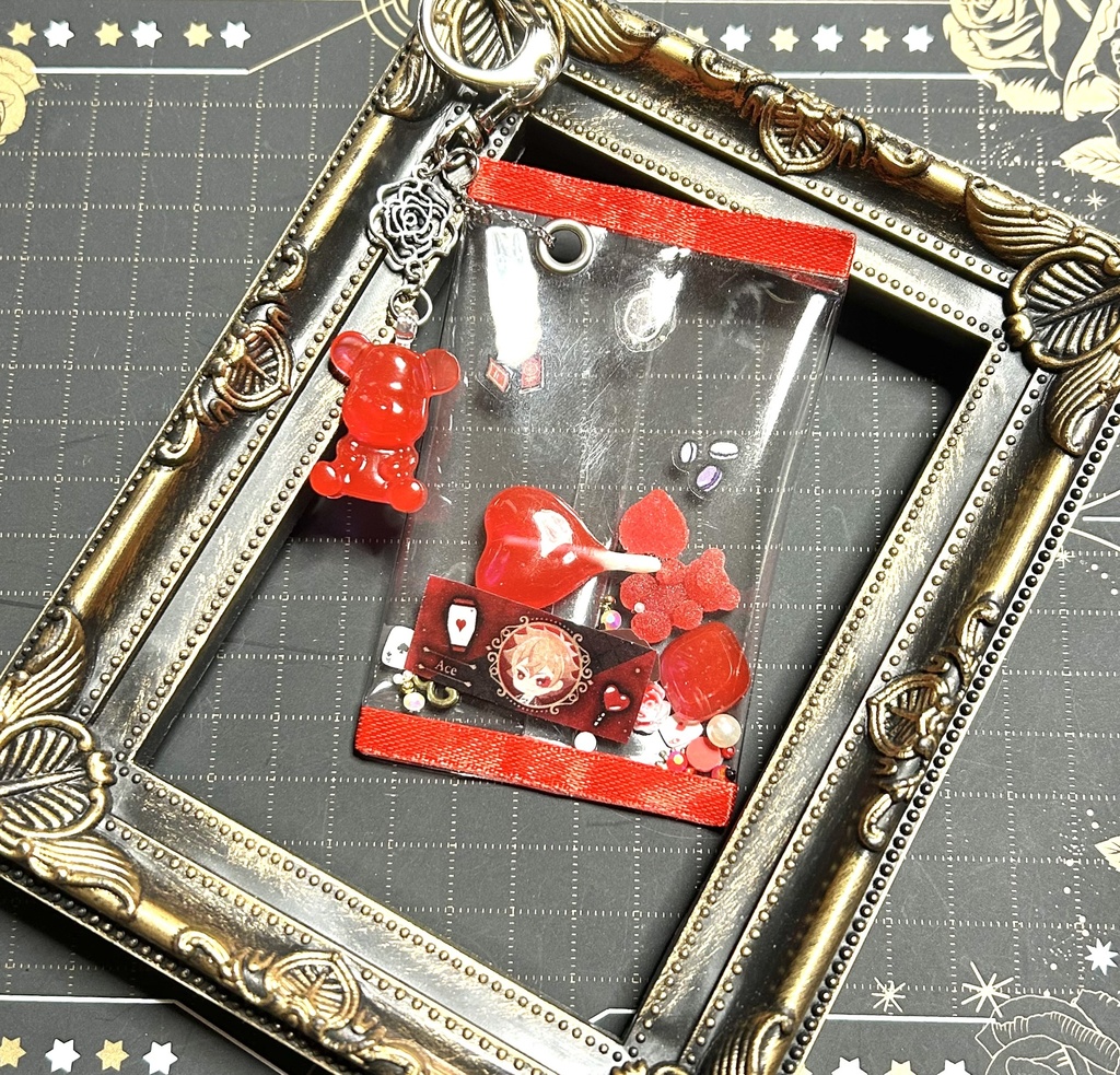 ツイステ キャンディバッグ シャカシャカキーホルダー 【エース】