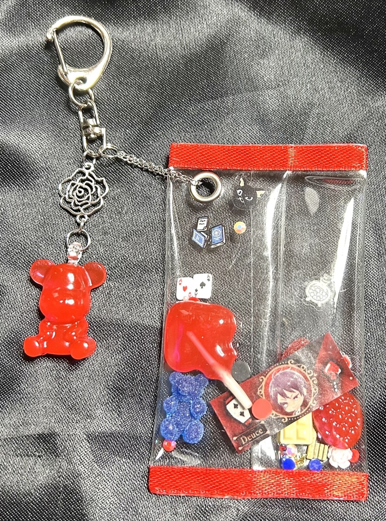 ツイステ キャンディバッグ シャカシャカキーホルダー 【デュース】