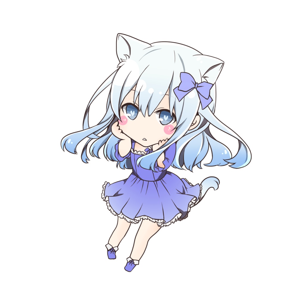 月夜　アクリルストラップ