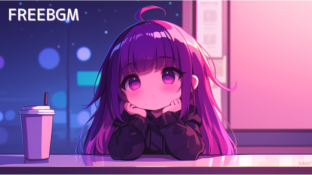 深夜のファストフード店