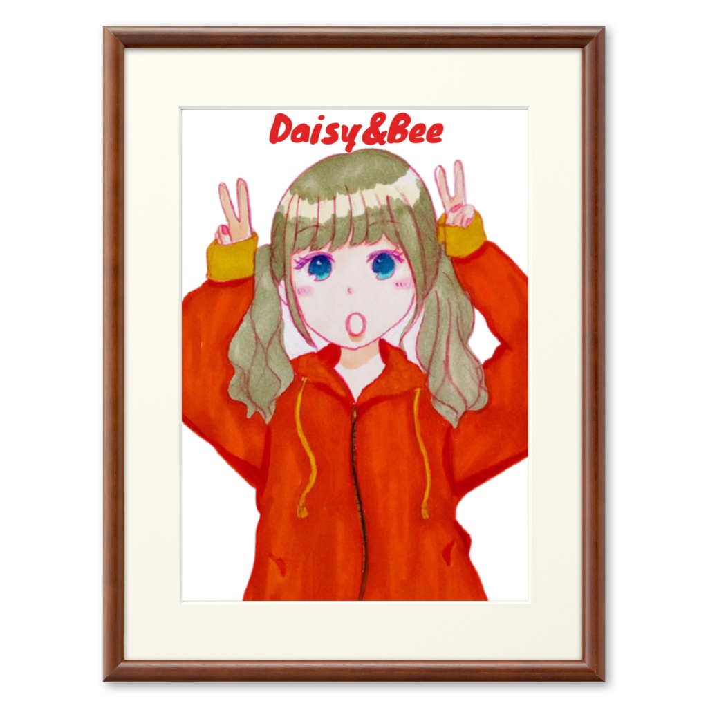 ポップ★ガール(複製画)