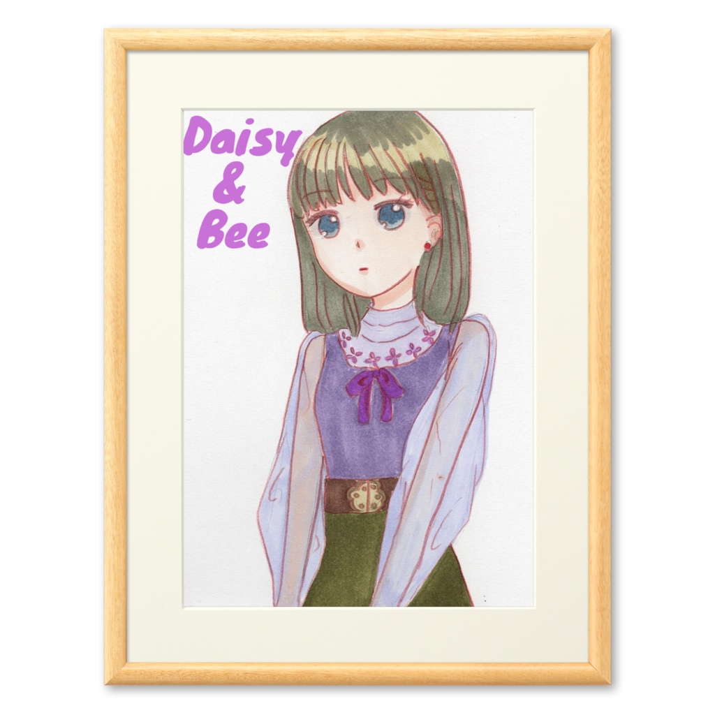 アンティークガール(複製画)