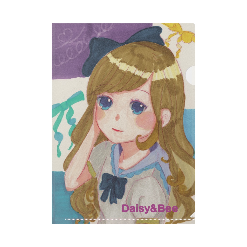 リボンガール(クリアファイル)