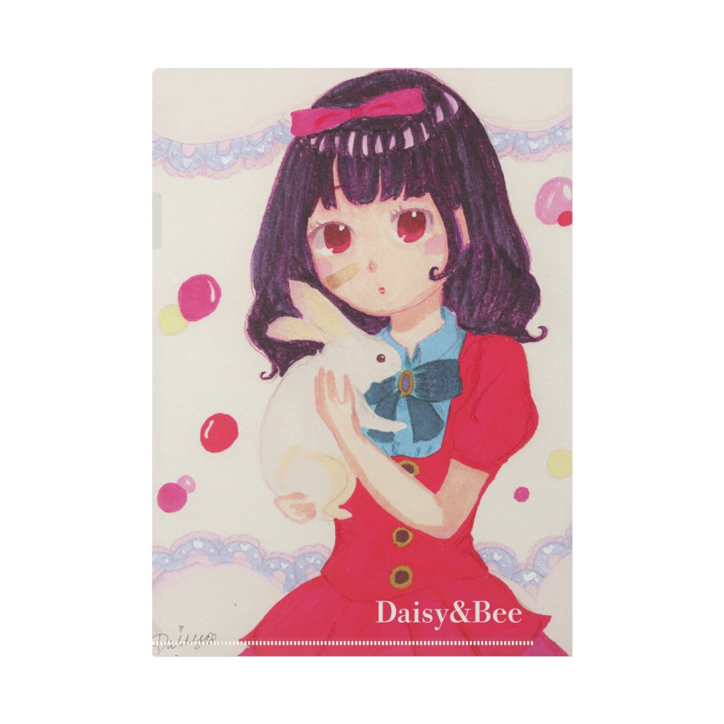 リボンガール(クリアファイル)