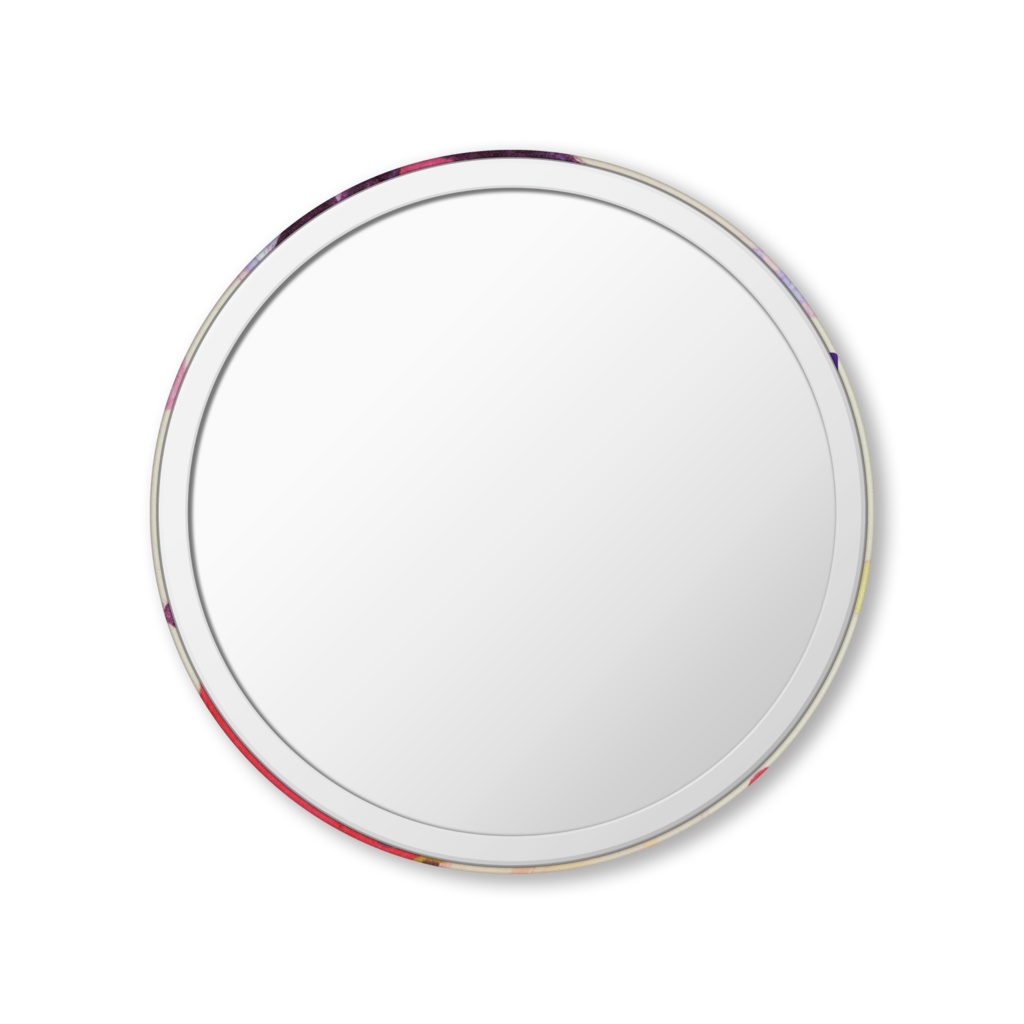 ラブリーガールwithラビット(缶ミラー)