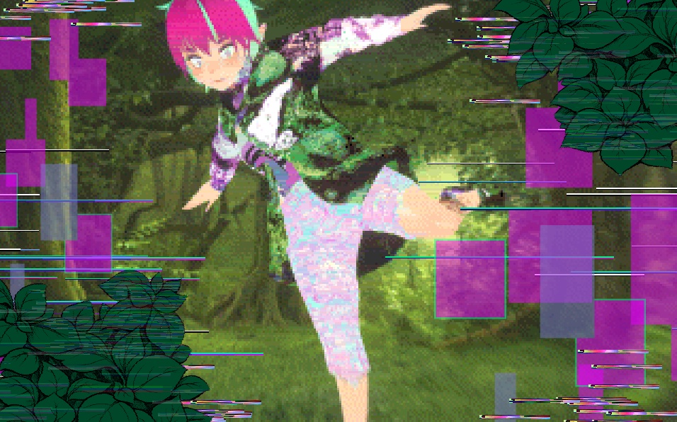 Cloak of the Glitch Prince (+leggings)