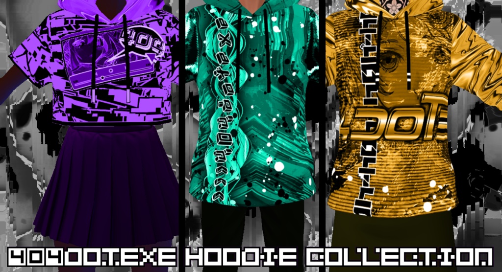 404DOTEXE Hoodie Collection