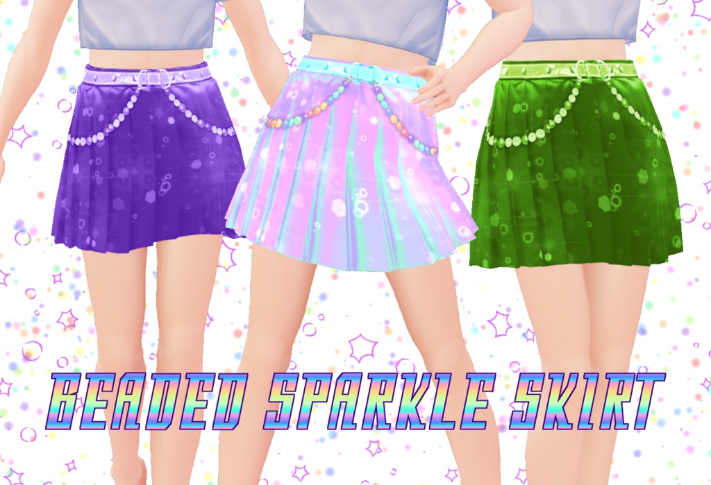Beaded Sparkle Skirt