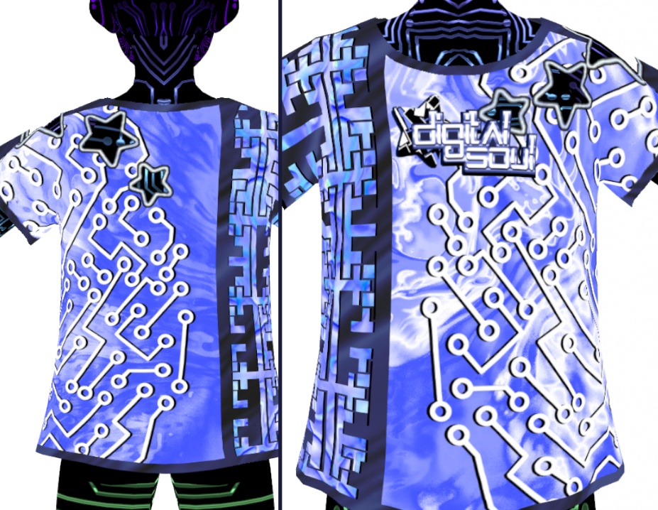 Digital Soul Official T-Shirt + Patches