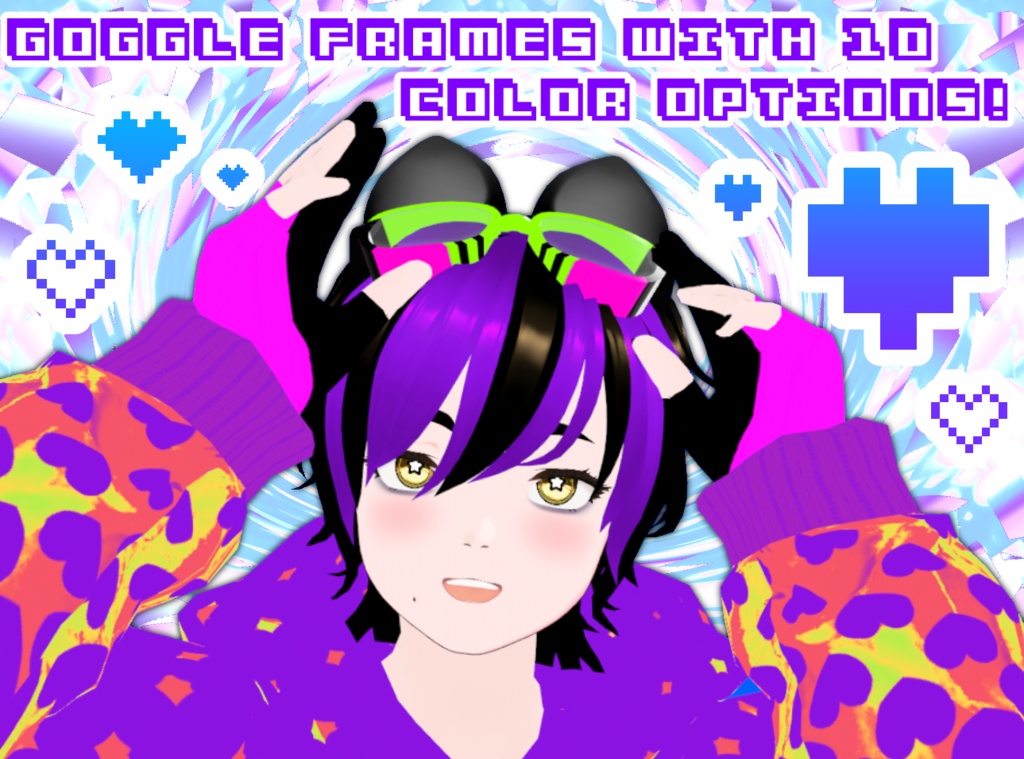 Heartbeat Hoodie and Googles