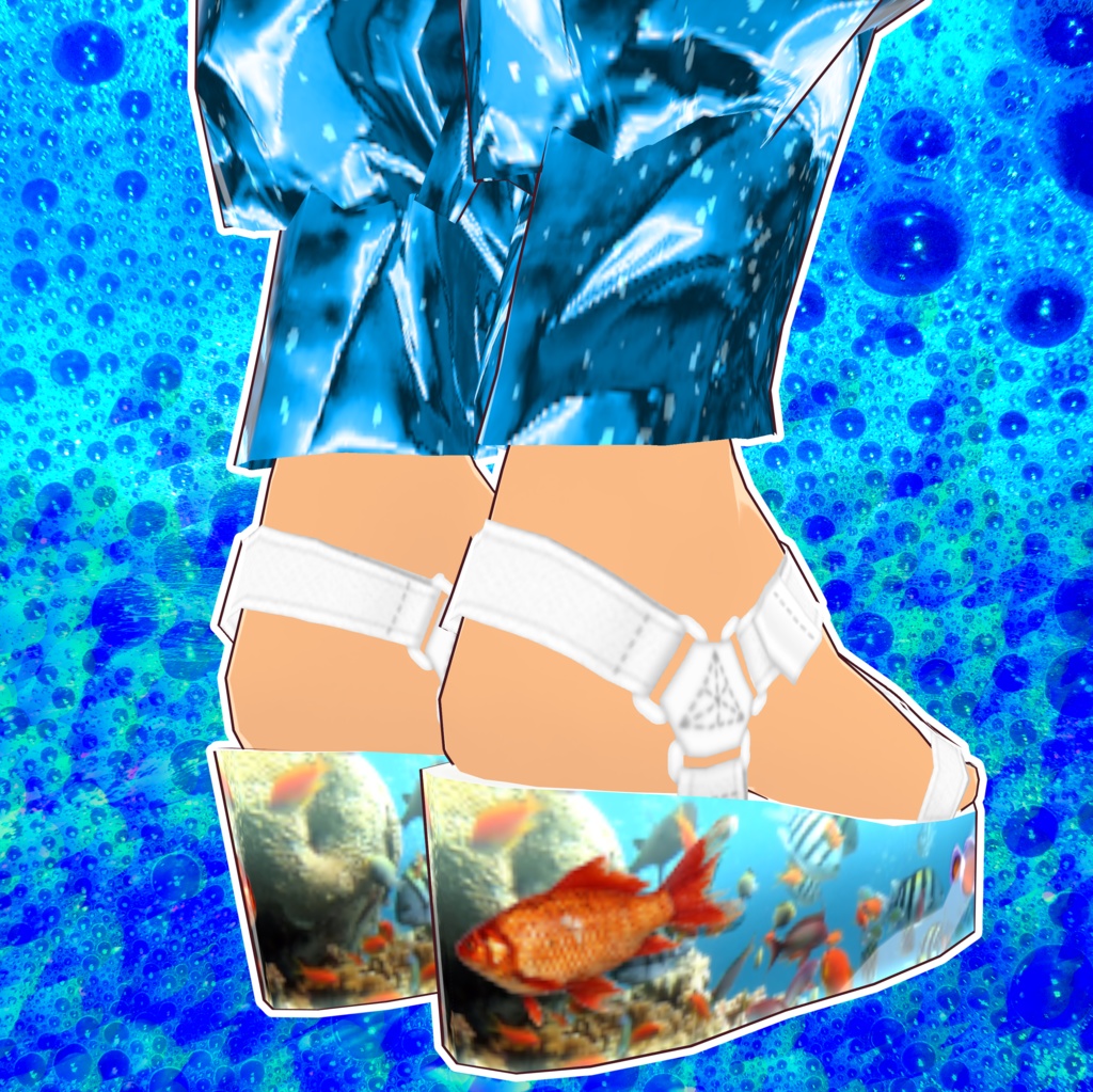 Fish Tank Platform Heel Base