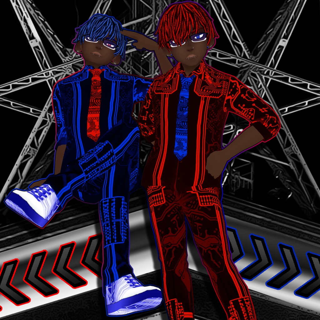 Office Neon Outfit Set