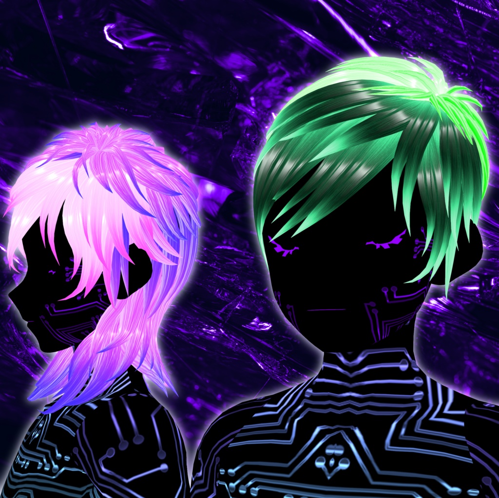 Two Toned Alternative Cuts