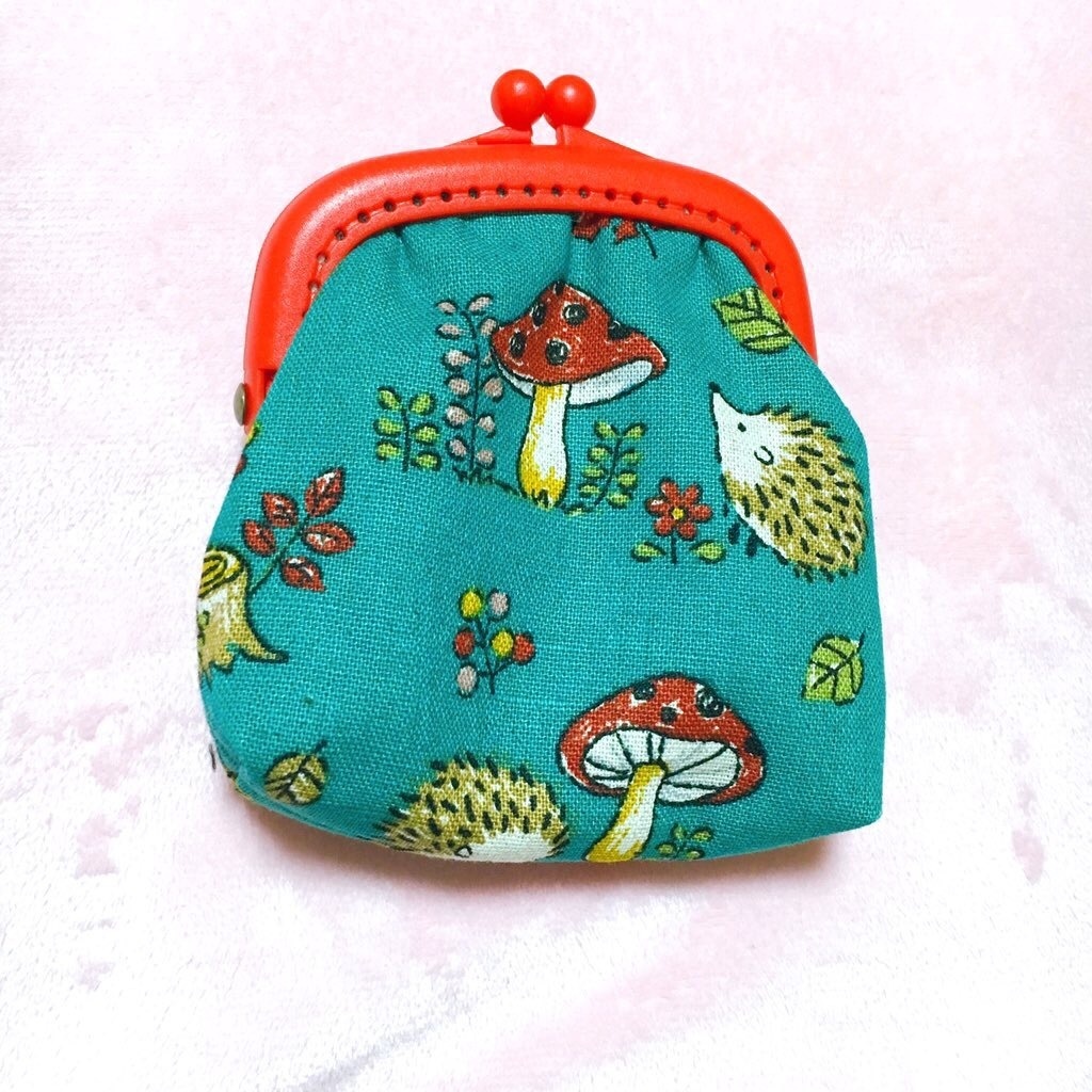 オフェンス 艶やかキノコイメージ がま口