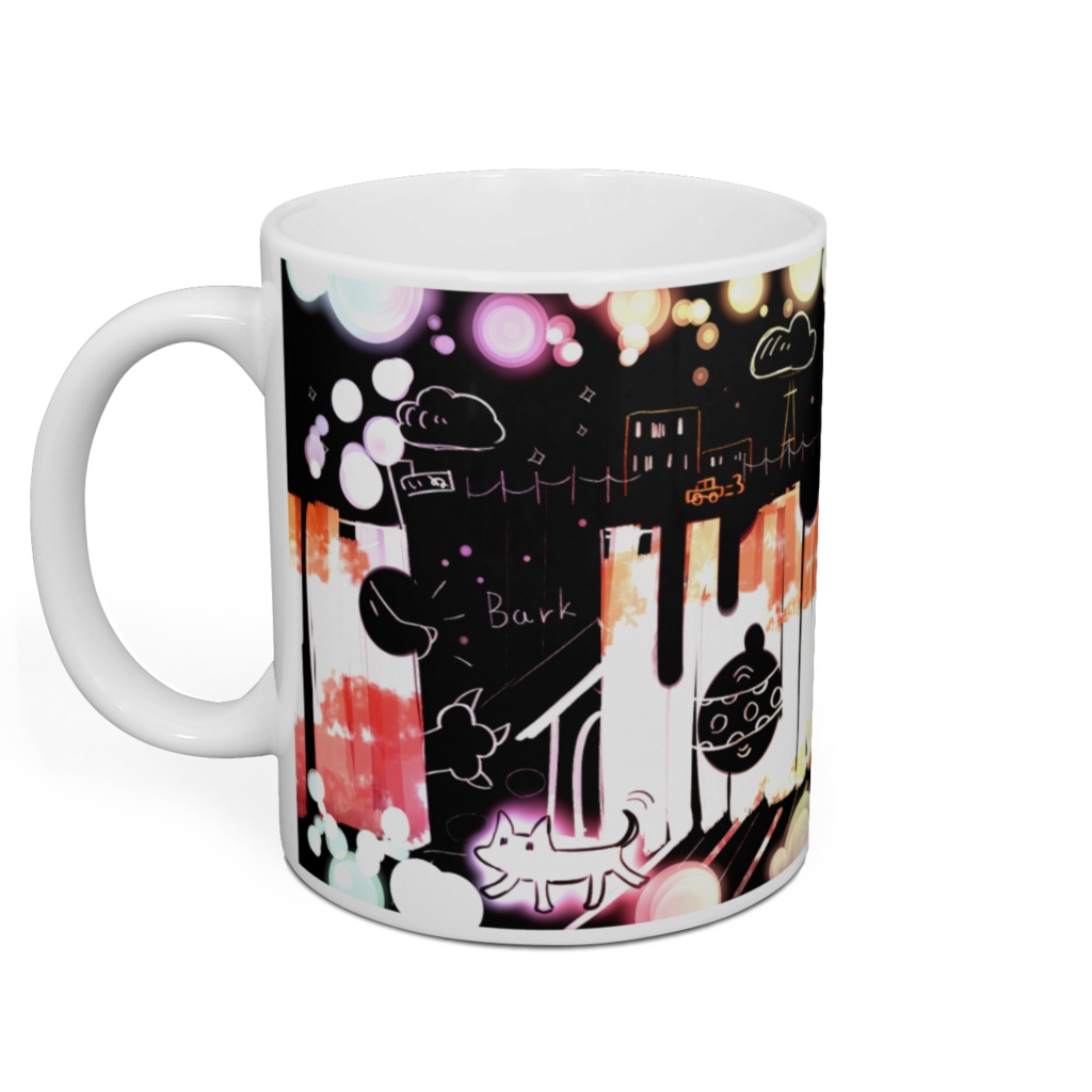 秋いろ、帰り道 マグカップ