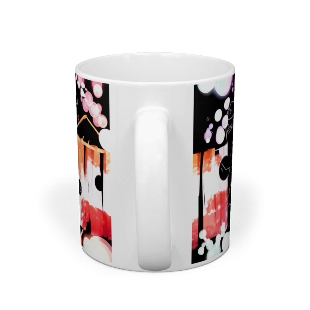 秋いろ、帰り道 マグカップ