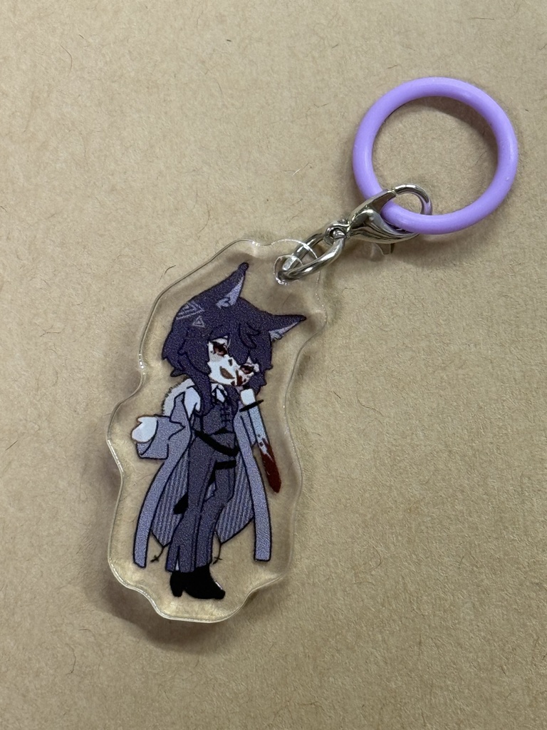 剣持刀子ウルフィ アンブレラマーカー