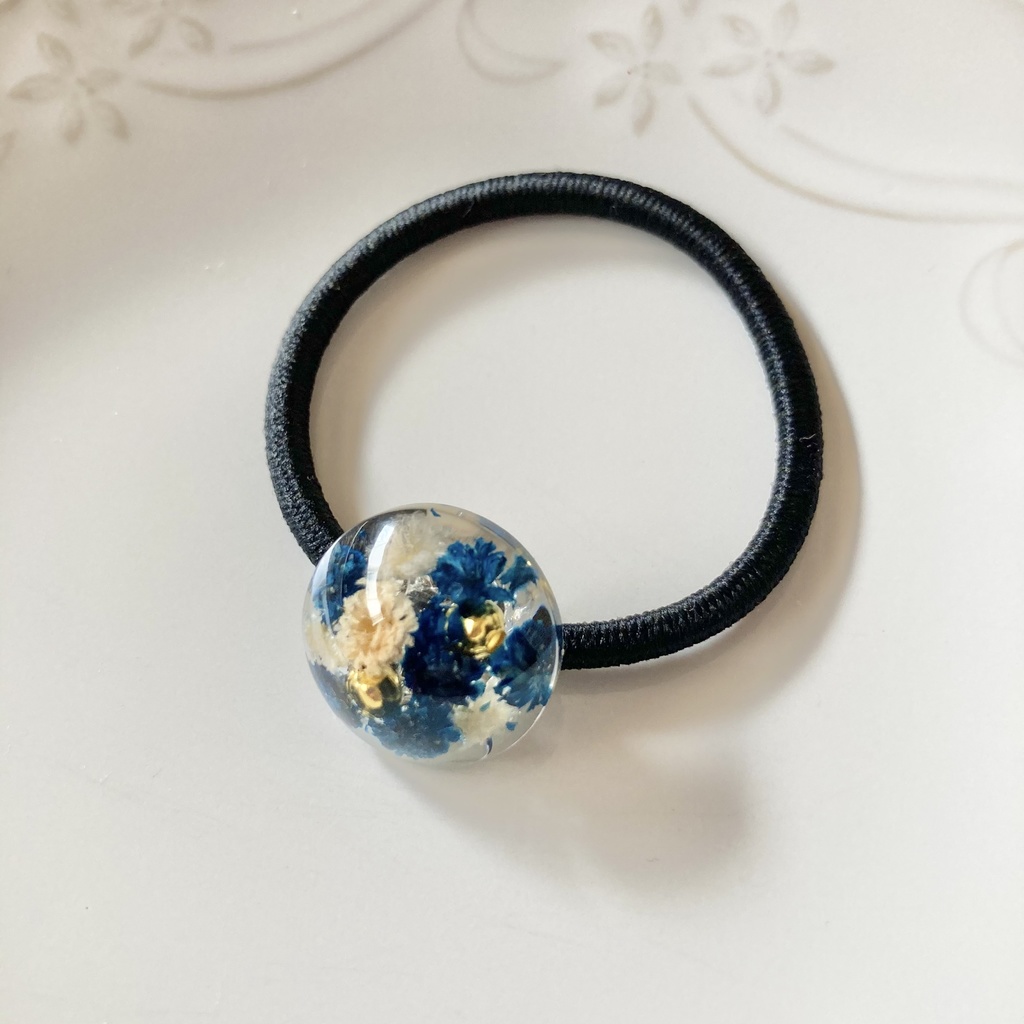 送料込み⭐︎あんスタ　 Knightsカラーのかすみ草レジンヘアゴム