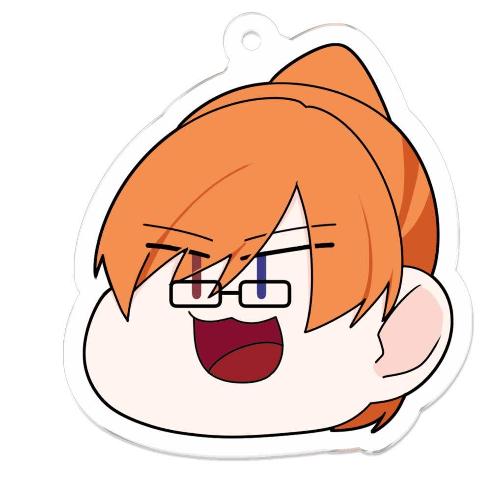 夜乃家 饅頭アクリルキーホルダー