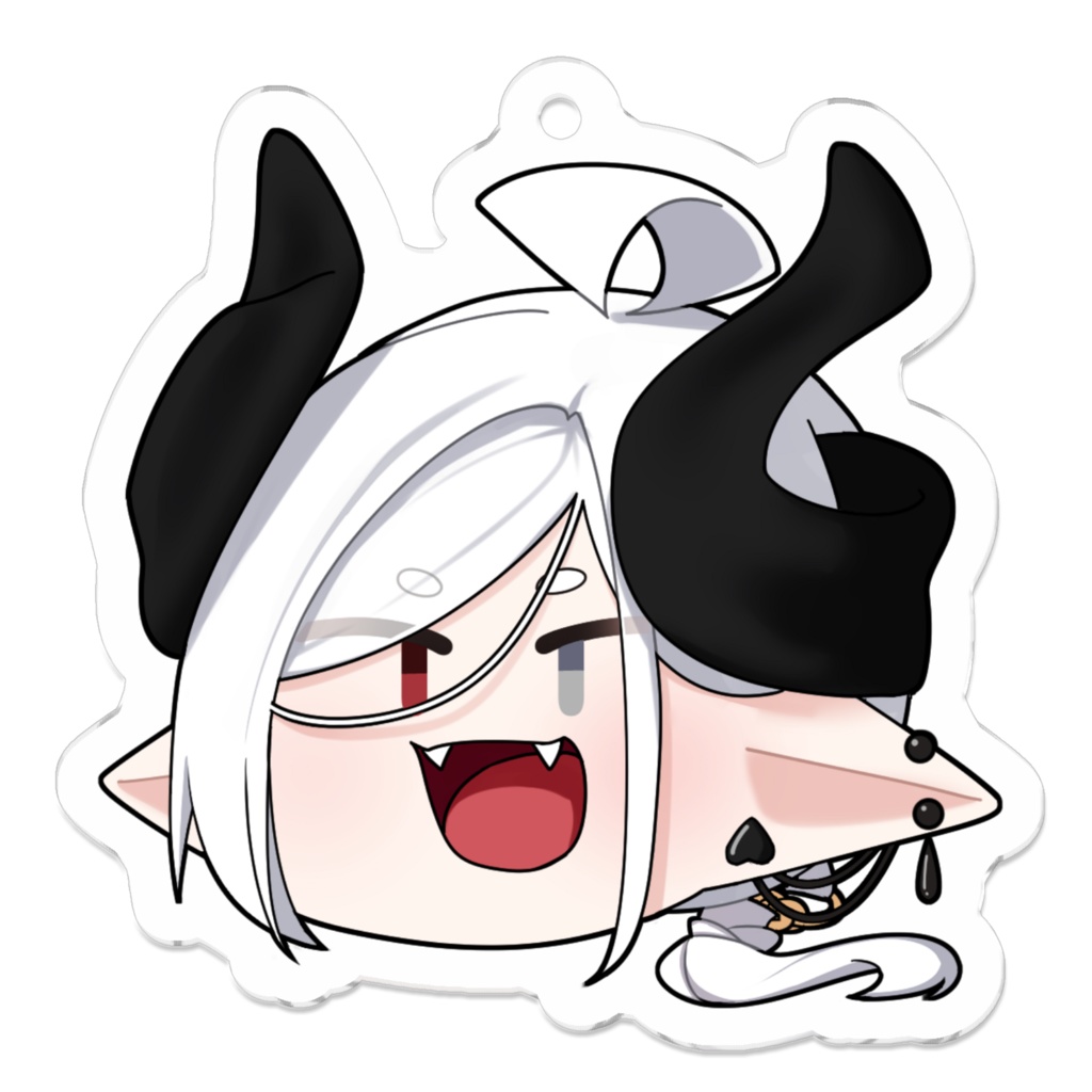 夜乃家 饅頭アクリルキーホルダー